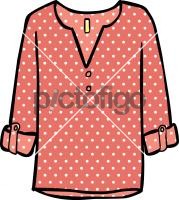 Patterned tunic women