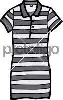 Polo shirt dress womenFreehand Image