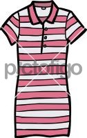 Polo shirt dress womenFreehand Image