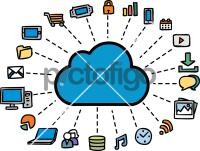 Cloud ComputingFreehand Image