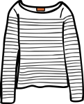 Striped top women