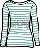 Striped top womenFreehand Image