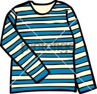 Striped top womenFreehand Image