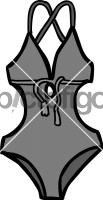 Swimsuit womenFreehand Image