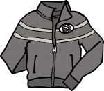 Track jackets women freehand drawings