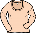 T shirt long sleeves women freehand drawings