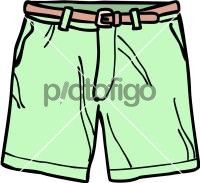Denim shorts menFreehand Image