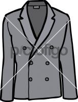 Double breasted linen jacket menFreehand Image