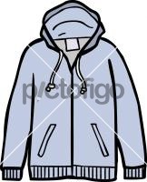 Hooded jacket men