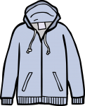 Hooded jacket men