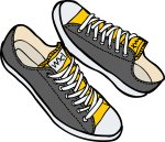 Shoes men freehand drawings