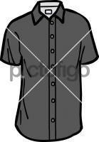 Short sleeved shirt menFreehand Image