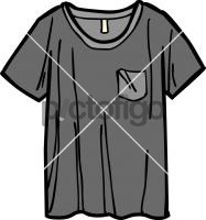 T shirt menFreehand Image