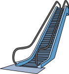 Escalator freehand drawings