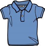 Polo Shirt boy freehand drawings