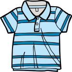 Polo Shirt boy freehand drawings