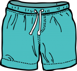Shorts boy freehand drawings