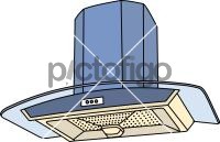 Chimney Cooker HoodFreehand Image