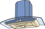 Chimney Cooker Hood freehand drawings