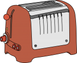 Toaster freehand drawings