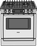 Range Cookers freehand drawings