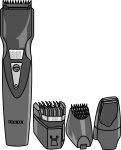 Hair Clipper freehand drawings