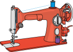 Sewing Machine freehand drawings