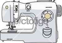 Sewing MachineFreehand Image