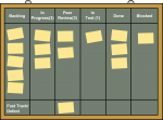 Kanban freehand drawings