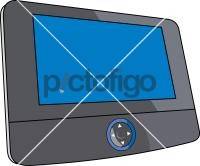 Dvd Player PortableFreehand Image