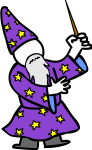 Wizard freehand drawings