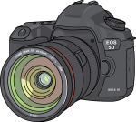 Camera Dslr freehand drawings