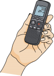 Voice Recorder freehand drawings