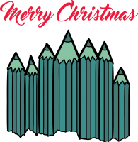 Merry ChristmasFreehand Image
