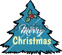 Merry ChristmasFreehand Image