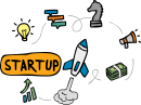 Startup freehand drawings