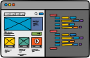 Backend freehand drawings