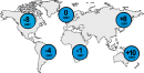 Time zones freehand drawings