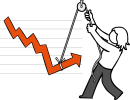 Recession freehand drawings