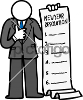 New Year ResolutionsFreehand Image