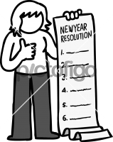 New Year ResolutionsFreehand Image