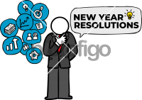 New Year ResolutionsFreehand Image