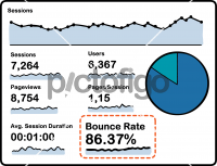 Bounce RateFreehand Image