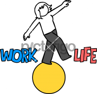 Work Life BalanceFreehand Image