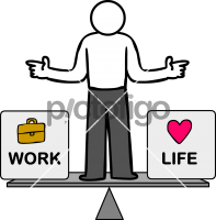 Work Life BalanceFreehand Image