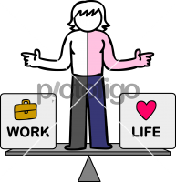 Work Life BalanceFreehand Image