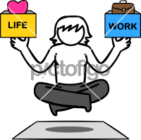 Work Life BalanceFreehand Image