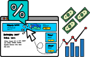 Click-through rate freehand drawings