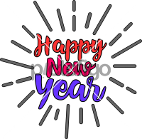 Happy New YearFreehand Image