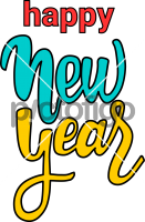 Happy New YearFreehand Image